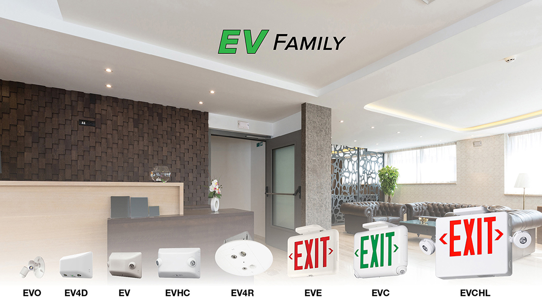 EV Emergency Lighting Family header