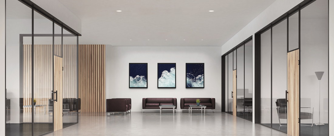 Office Space showing LITEISTRY lighting at 4500K