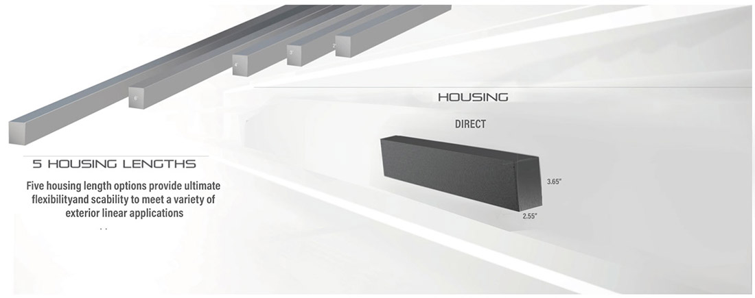 Pursuit Housing Lengths