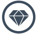 Sleek: Diamond Icon