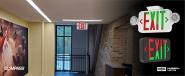 compass lighting exit signs