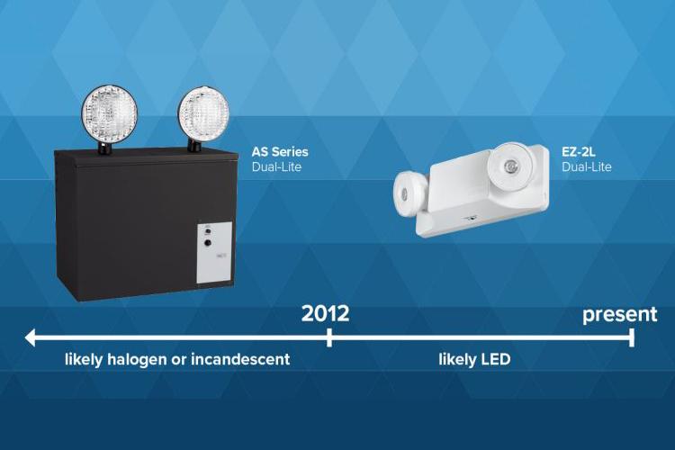 incandescent or halogen versus LED