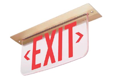 Exit signs